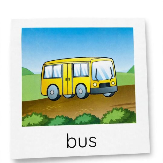 Vehicles & Transport Flash Cards